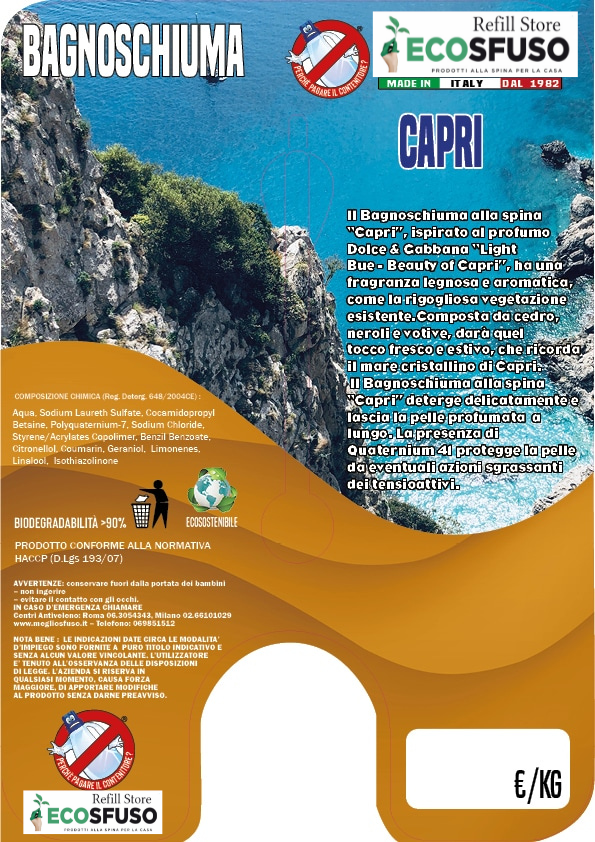Bagnoschiuma Capri